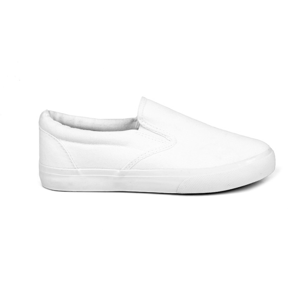 HALLIE-01 Slip On Women's Canvas Sneakers - Picture 2 of 5